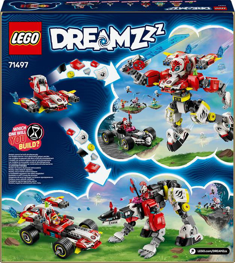 Immagine del prodotto LEGO - DREAMZzz Mech tigre Cooper e Bolide di Zero 71497