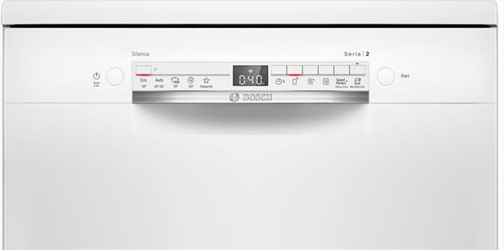 "BOSCH - Lavastoviglie SMS2HTW02E Classe D 13 coperti-Bianco"