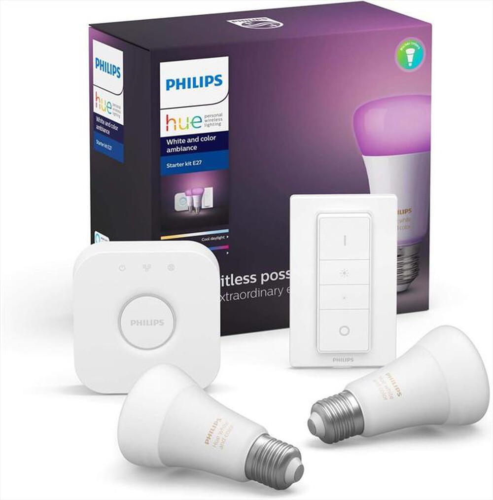"PHILIPS - PHILIPS HUE WHITE AND COLOR AMBIANCE-White"