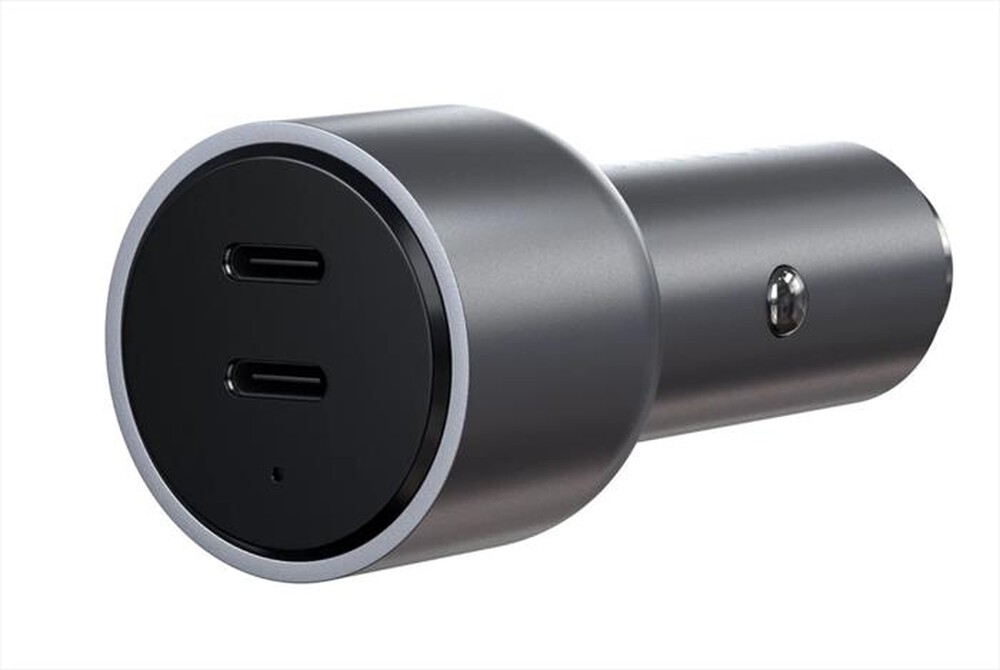 "SATECHI - CARICABATTERIA DA AUTO DA 40 W DOPPIO USB-C"
