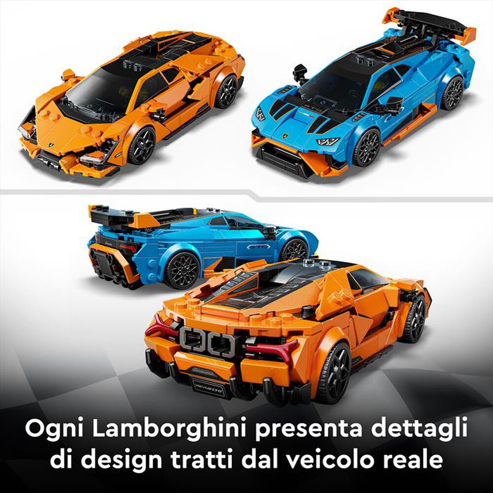 Immagine del prodotto LEGO - SPEED Lamborghini Revuelto e Hurac&aacute;n STO 77238