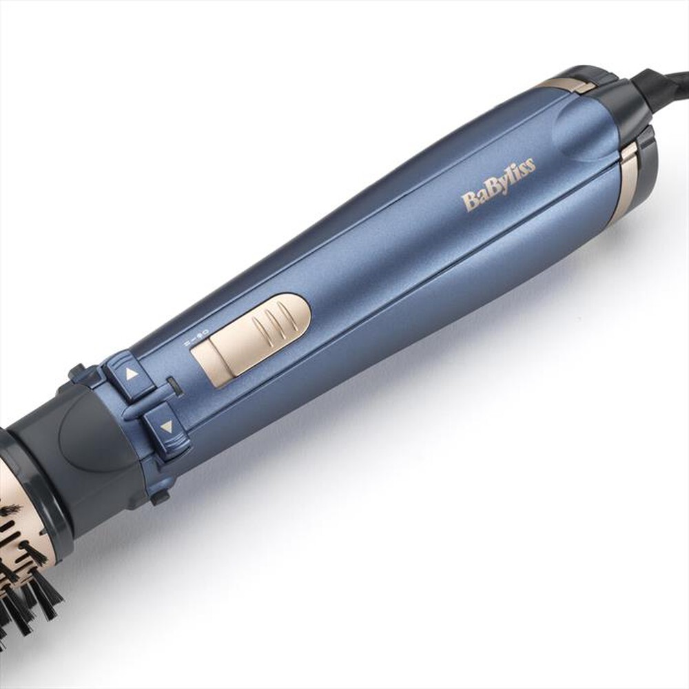 "BABYLISS - Spazzola arriccia capelli AS965E-BLU/ORO"