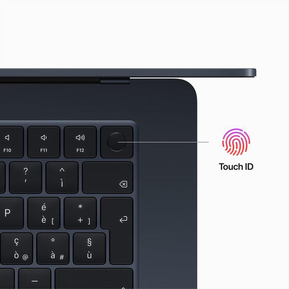 "APPLE - MacBook Air 15\" M2 8-core CPU 10-core GPU 256GB-Mezzanotte"