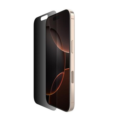 BELKIN - VETRO INVISIGLASS ANTIMICROBICO PER IPHONE 16 PRO-Trasparente