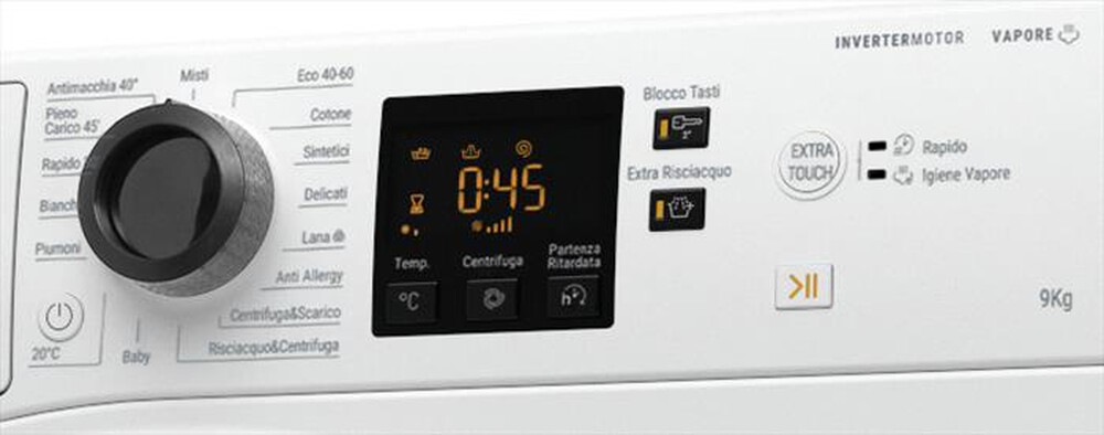 "HOTPOINT ARISTON - Lavatrice NF924WK IT 9 Kg Classe C"
