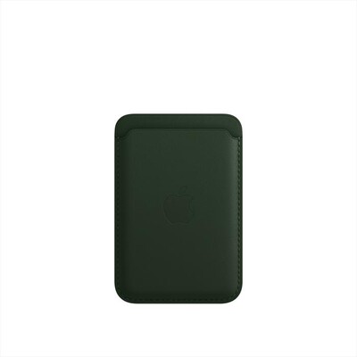 APPLE - Portafoglio MagSafe in pelle per iPhone-Verde sequoia