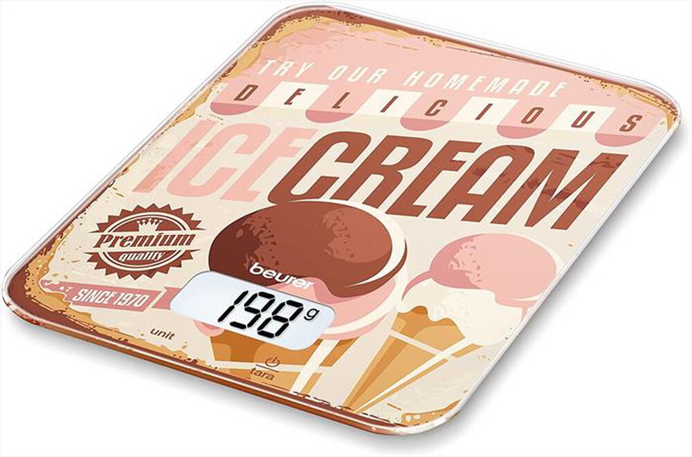 "BEURER - KS 19 ICECREAM Bilancia da Cucina elettronica"