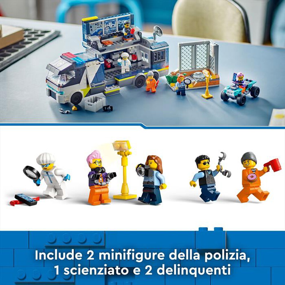 Immagine del prodotto LEGO - CITY POLICE Camion laboratorio della polizia 60418
