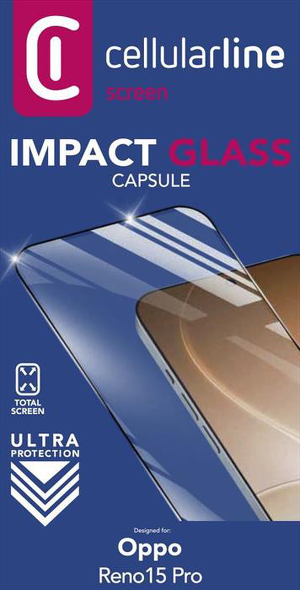Immagine del prodotto CELLULARLINE - Pellicola protettiva per OPPO RENO 15 PRO
