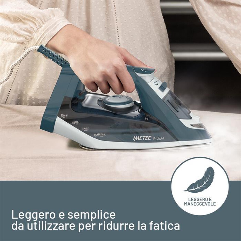 Immagine del prodotto IMETEC - Ferro da stiro F-LIGHT-Blu/Azzurro