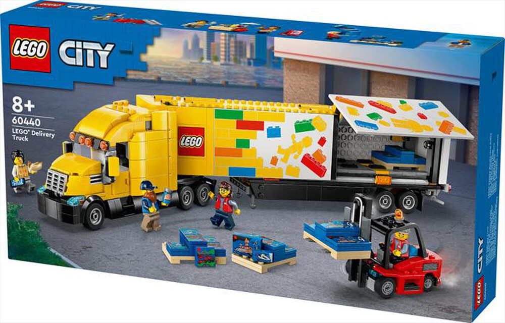 "LEGO - CITY Camion per le consegne giallo - 60440"