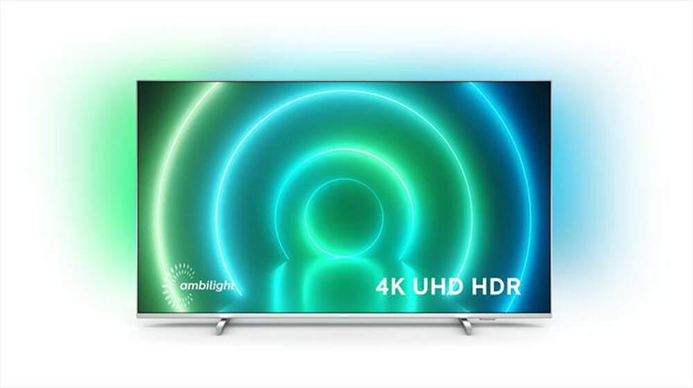 Immagine del prodotto PHILIPS - SMART TV AMBILIGHT ANDROID TV 4K 50" 50PUS7956/12-Silver