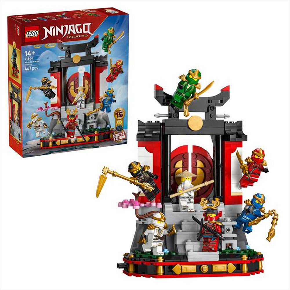 Immagine del prodotto LEGO - NINJAGO Display personaggi Ninja &ndash; 15&deg; ann - 71866