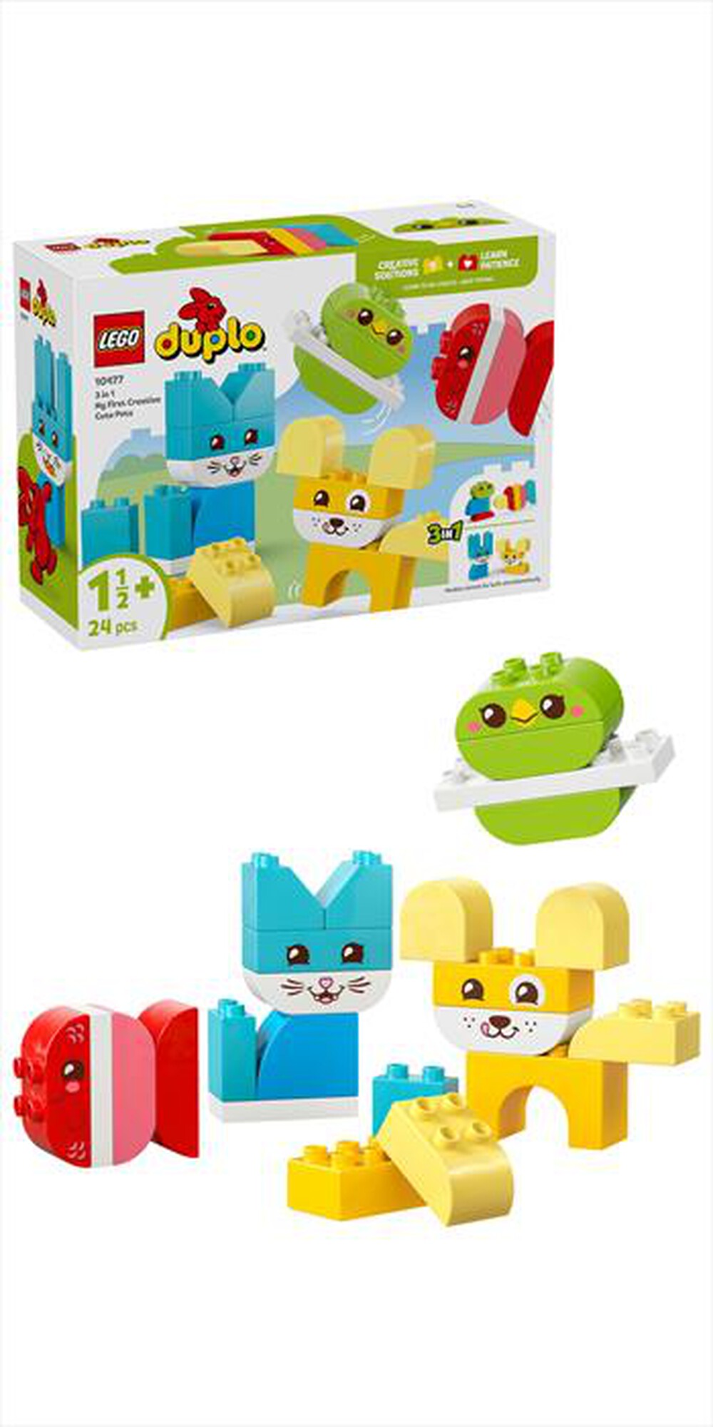 Immagine del prodotto LEGO - DUPLO Animali domestici creativi 3 in 1 - 10477