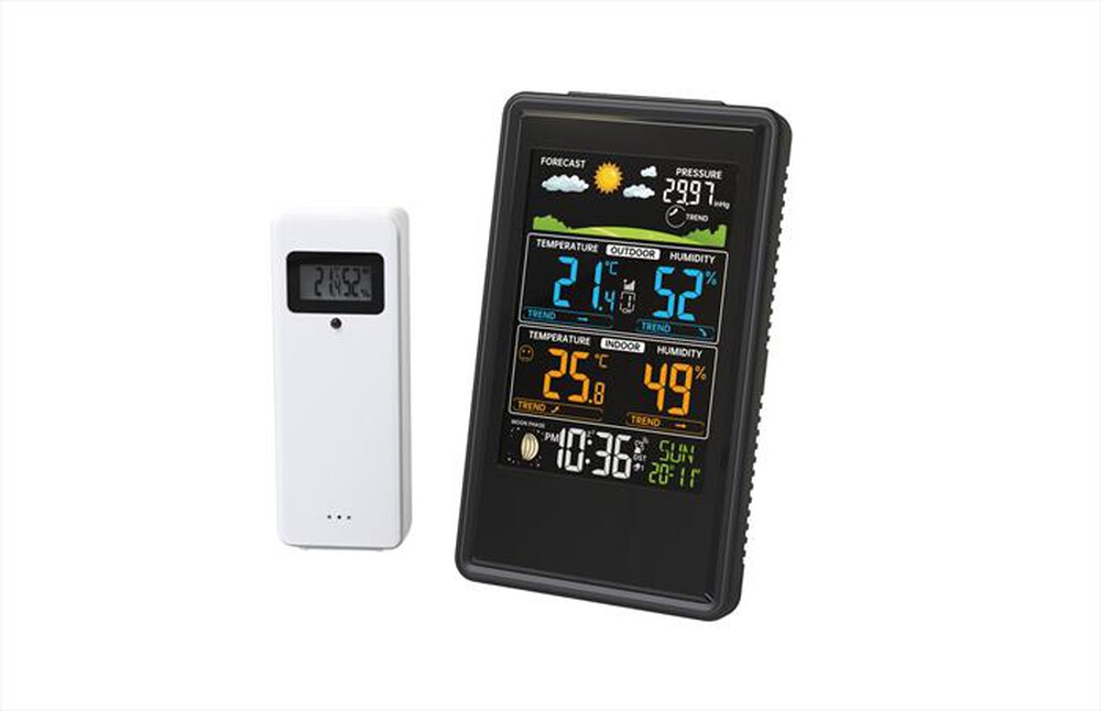 Immagine del prodotto AAAMAZE - Barometro NIMBUS multifunzione con display-Nero