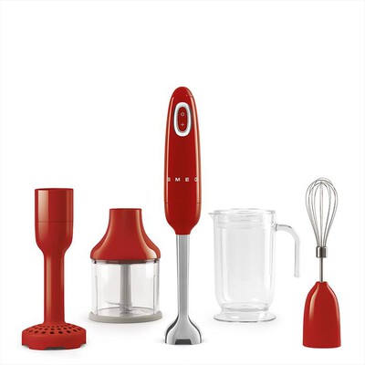 SMEG - Frullatore ad immersione HBF22RDEU-rosso