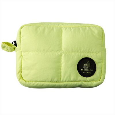 CASEME - Borsa da viaggio imbottita taglia S-Giallo