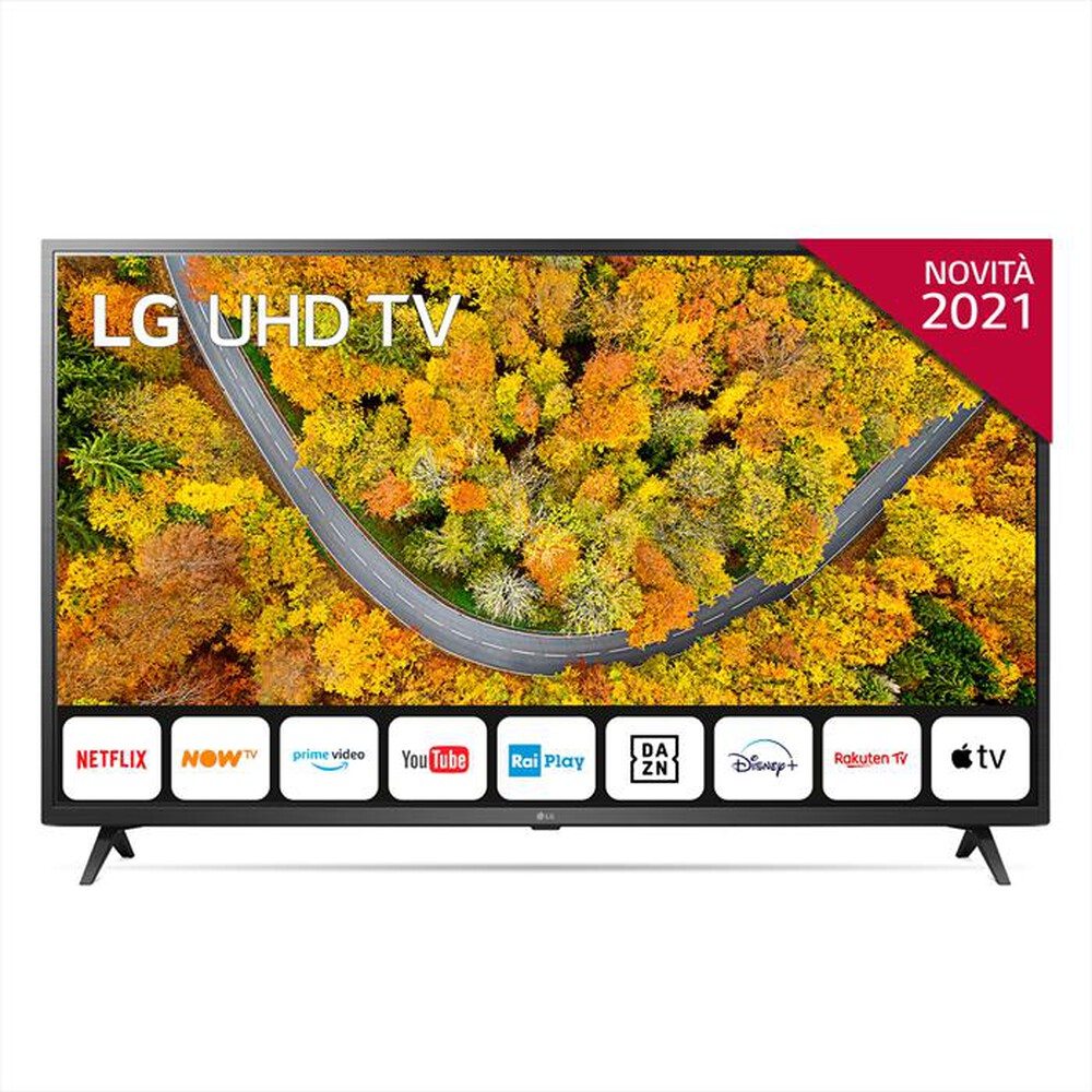 "LG - Smart TV UHD 4K 55\" 55UP75006LF-Dark Iron Gray"