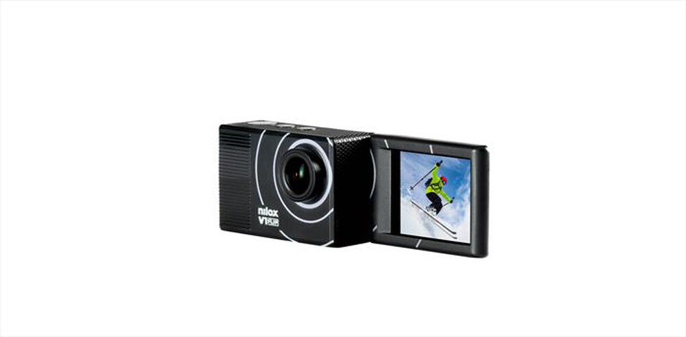 "NILOX - Action cam V1 FLIP-Nero"