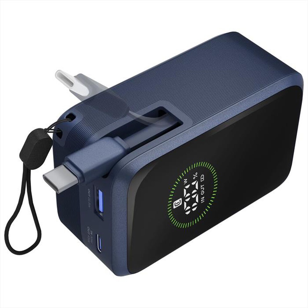 Immagine del prodotto CELLULARLINE - POWER BANK ROLLER 10000-Blu