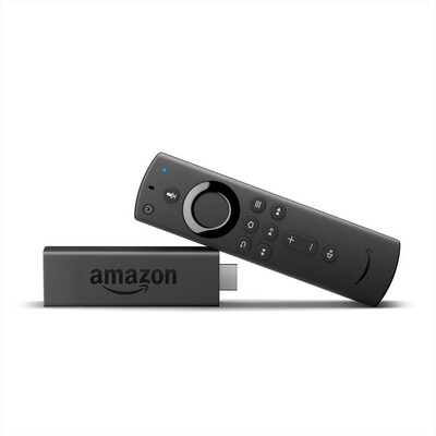 AMAZON - FIRE TV STICK 4K CON TELECOMAND ALEXA INCLUSO-nero