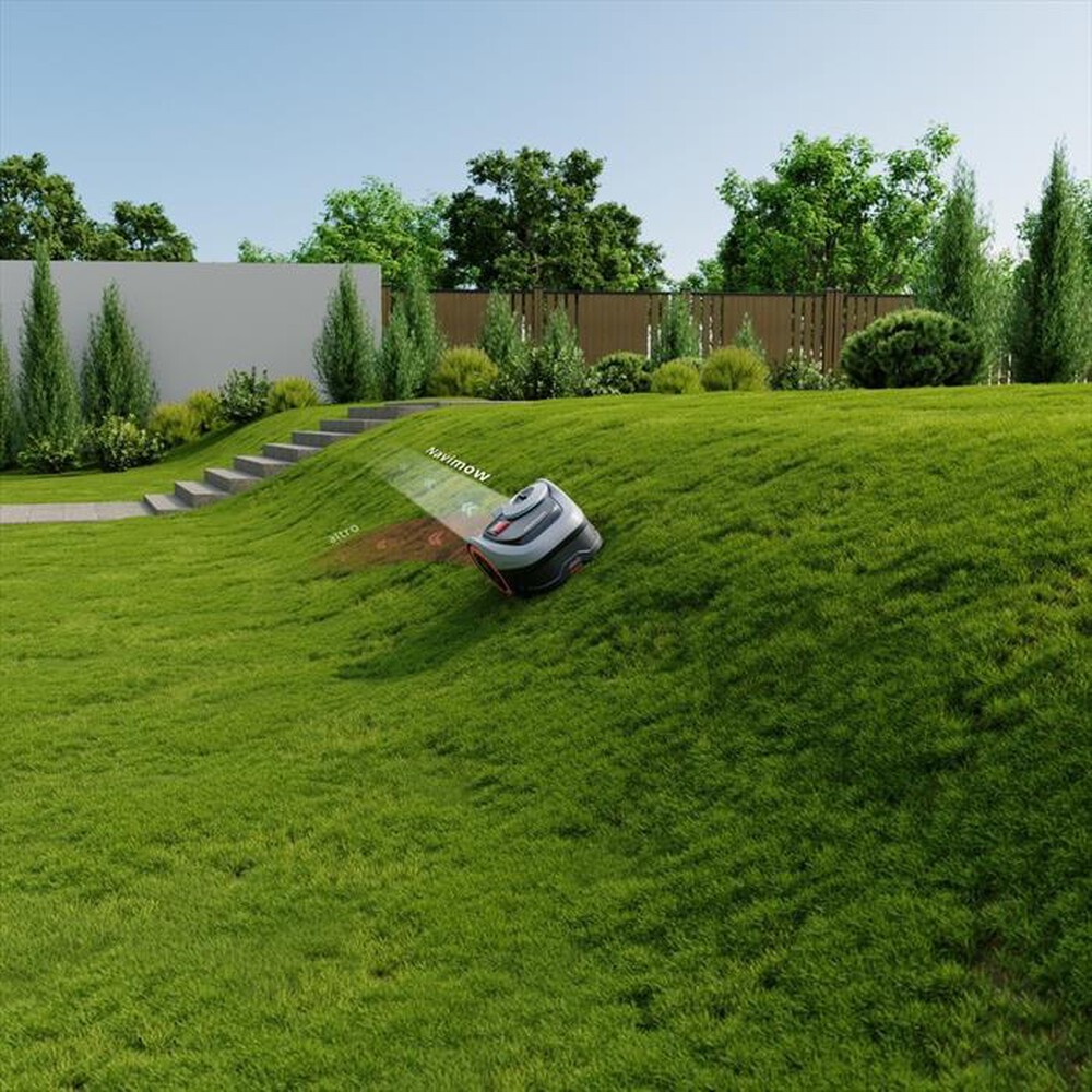 Immagine del prodotto NAVIMOW by SEGWAY - Robot tagliaerba i105E-Grigio/Nero/Arancione