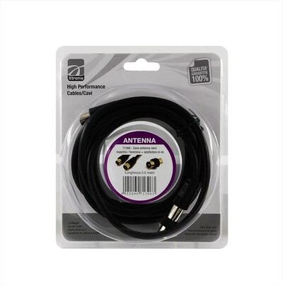XTREME - CAVO ANTENNA-NERO