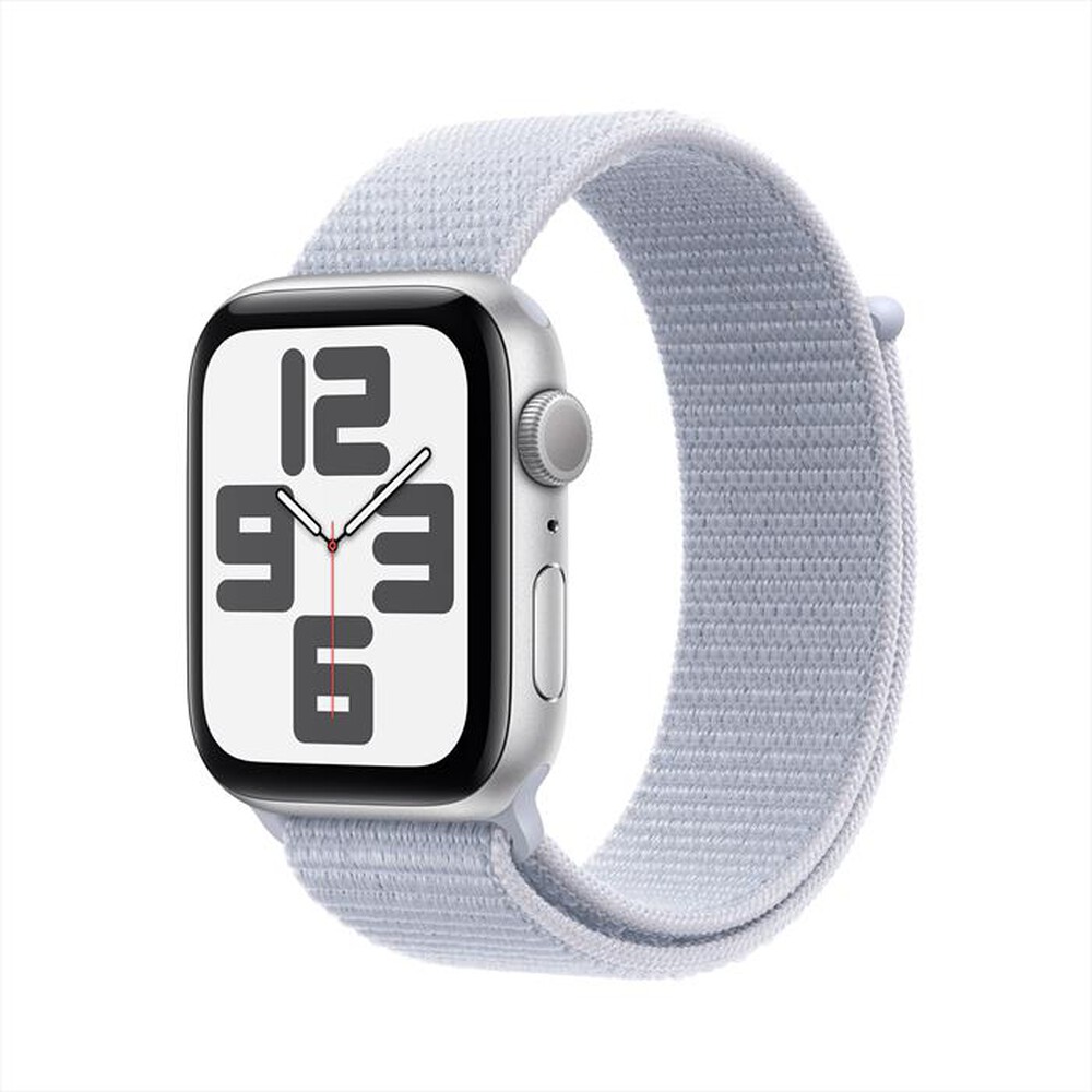 "APPLE - Watch SE GPS 44mm Cassa Alluminio-Argento - Sport Loop Azzurro"