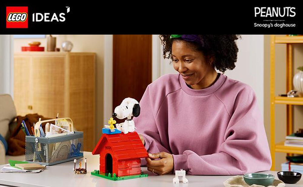 Immagine del prodotto LEGO - IDEAS Peanuts: la cuccia di Snoopy - 21368