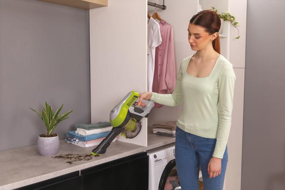 "HOOVER - Aspirapolvere ricaricabile HF110H 011-Gialla"