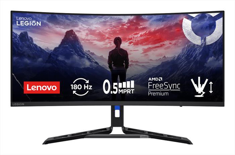 LENOVO - Monitor WLED 34" LEGION R34W-30 67C7GACBIT-Raven Black