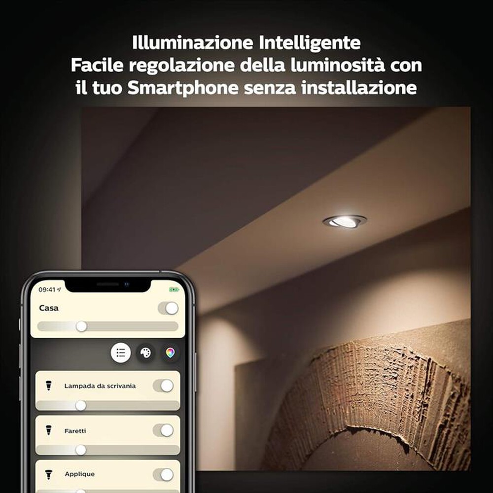 "PHILIPS - PHILIPS HUE WHITE STARTER KIT-Bianco"