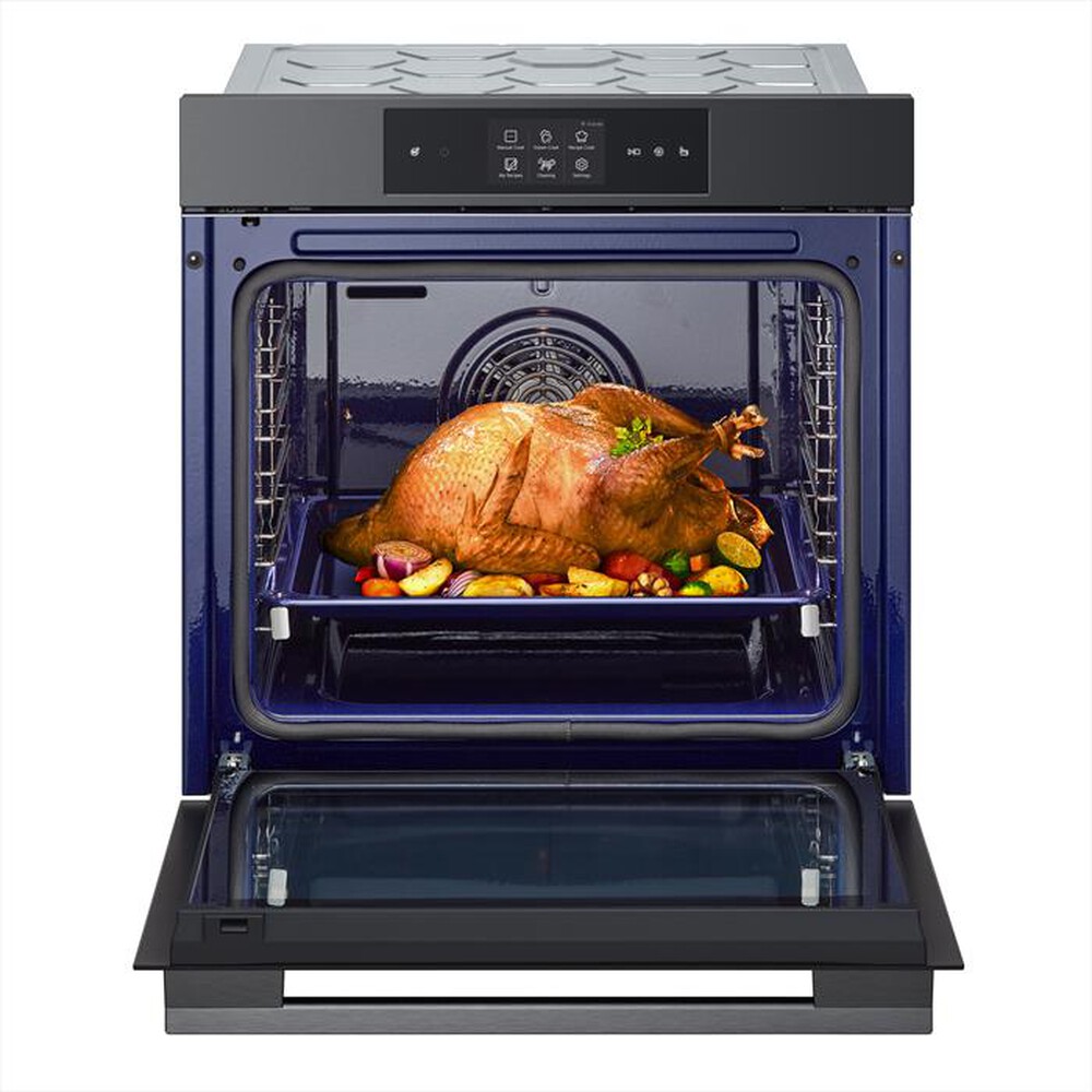 "LG - Forno incasso elettrico INSTAVIEW WSED7665B A++-Black Steel"