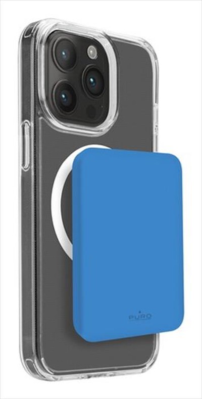 PURO - Powerbank PUFCBB40P2MAGBLUE-Blue Lagoon