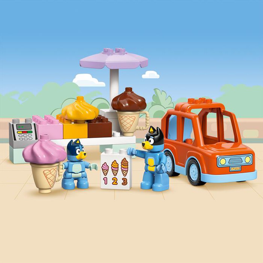 Immagine del prodotto LEGO - DUPLO BLUEY Visita alla gelateria di BLUEY 10458