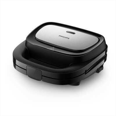 PHILIPS - Grill SERIES 5000 HD2350/80-Nero/argento