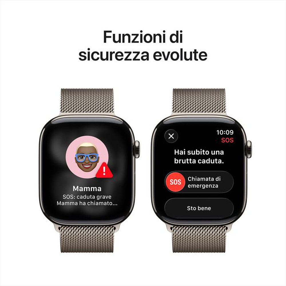 Immagine del prodotto APPLE - WATCH SERIES 11GPS + CELLULAR 46MM M/L-Loop Milanese Naturale