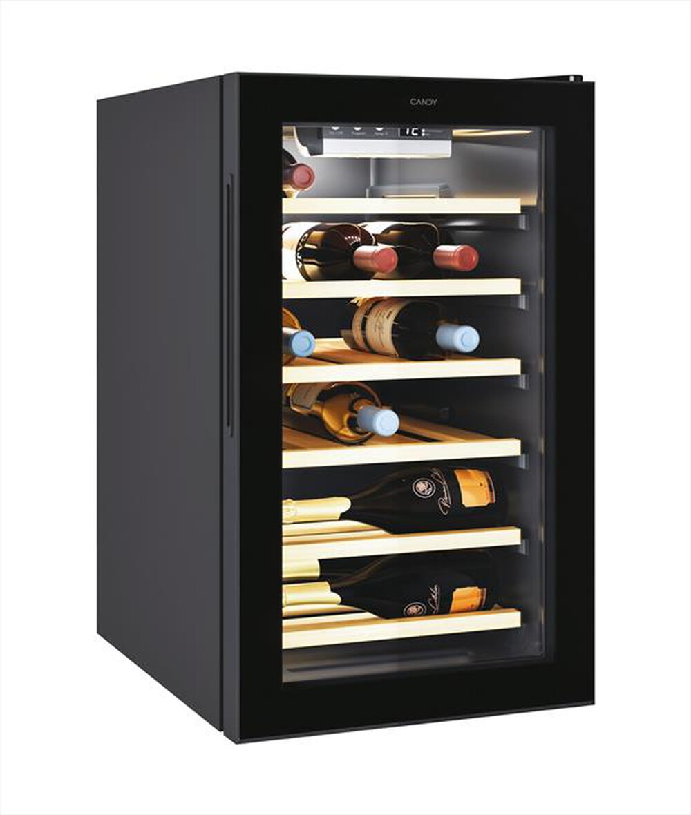Immagine del prodotto CANDY - Cantinetta CWC 021 ELSP/NF Classe G 21 bottiglie-Nero