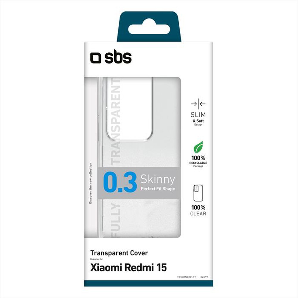 Immagine del prodotto SBS - TESKINXIR15T-Trasparente