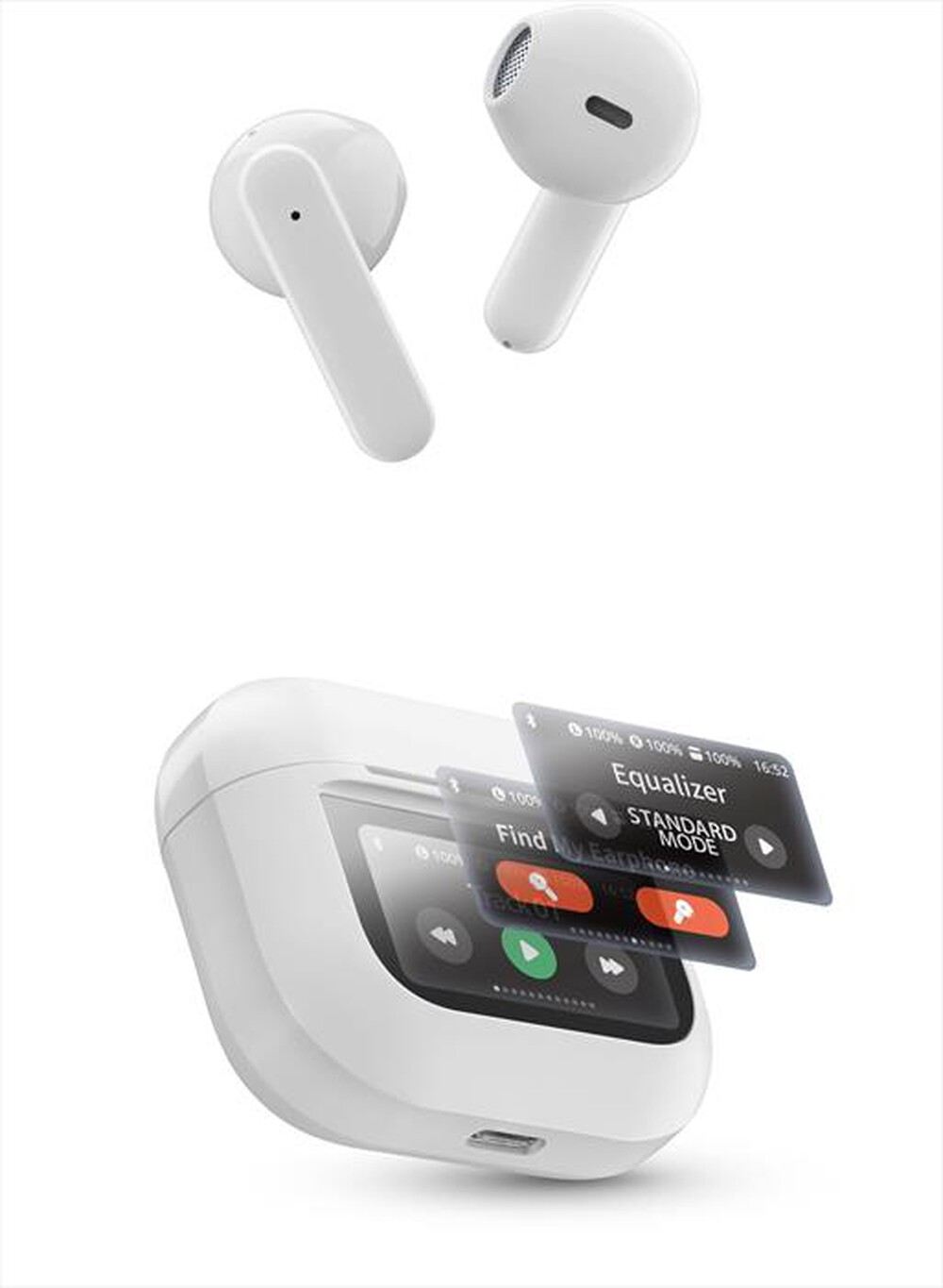 Immagine del prodotto MUSIC SOUND - Auricolare bluetooth GROOVE-Bianco