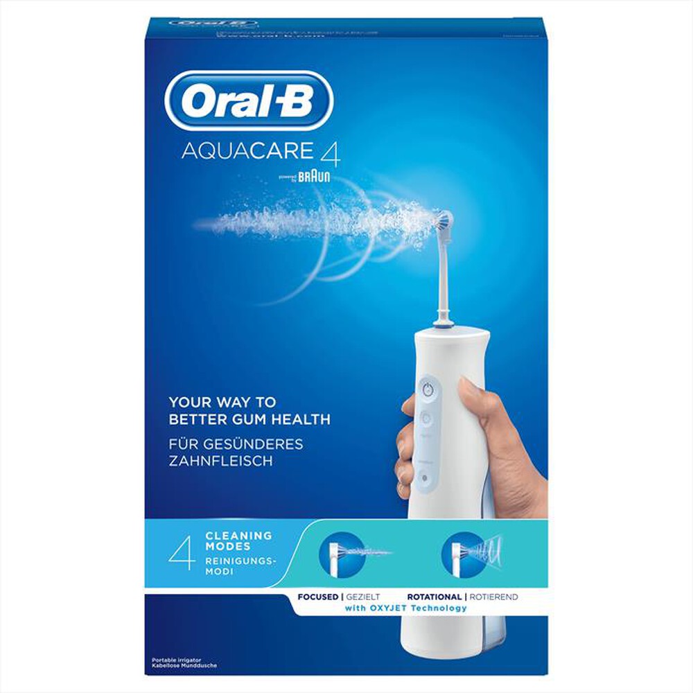 "ORAL-B - Idropulsore Aquacare 4-Bianco"