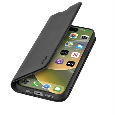 SBS - Custodia TEBKLITEIP1567K per  iPhone 15 Plus-Nero