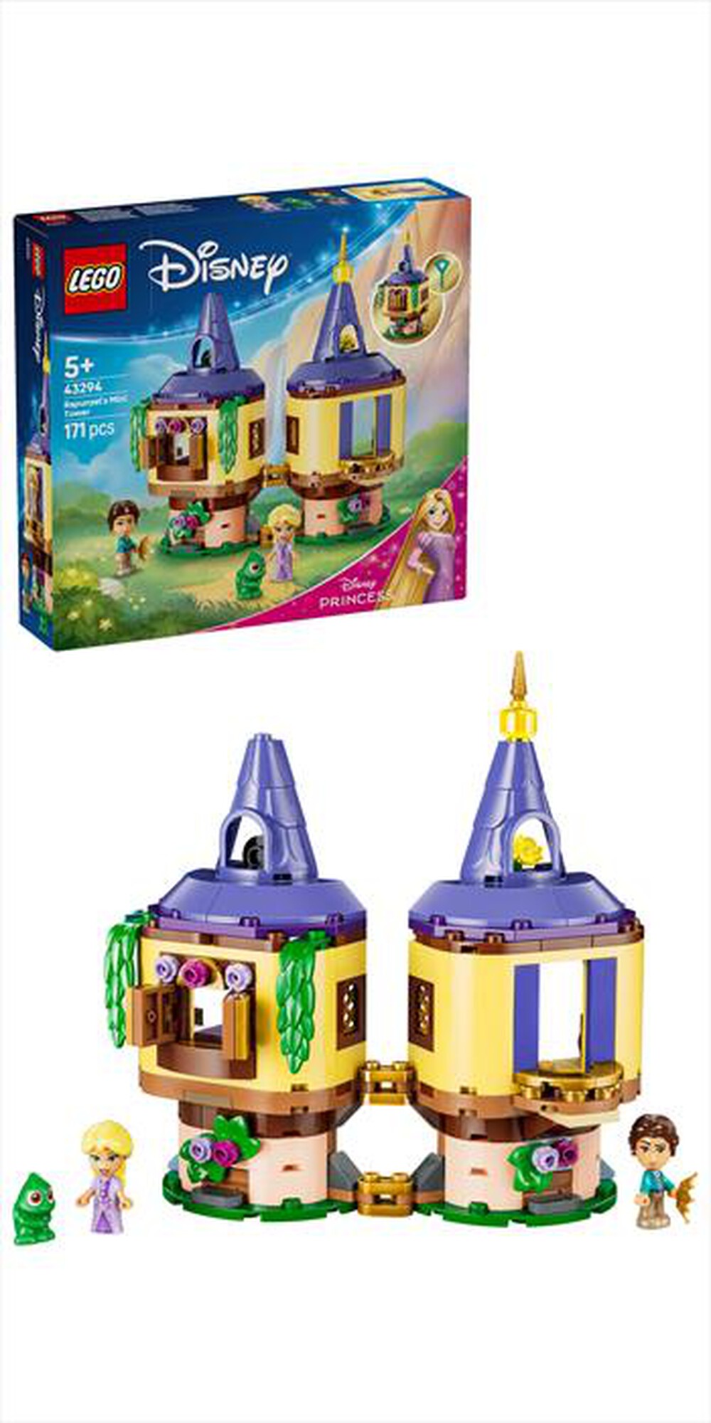 Immagine del prodotto LEGO - DISNEY La mini-torre di Rapunzel - 43294