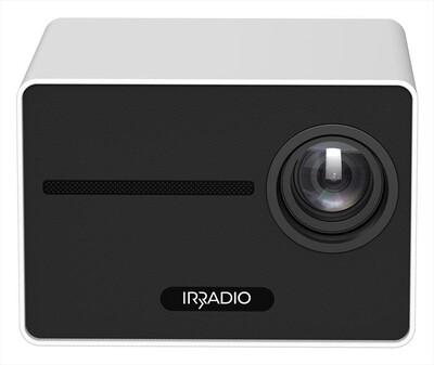 IRRADIO - Videoproiettore LCD 2000HDW 2500LUM-Bianco/Nero