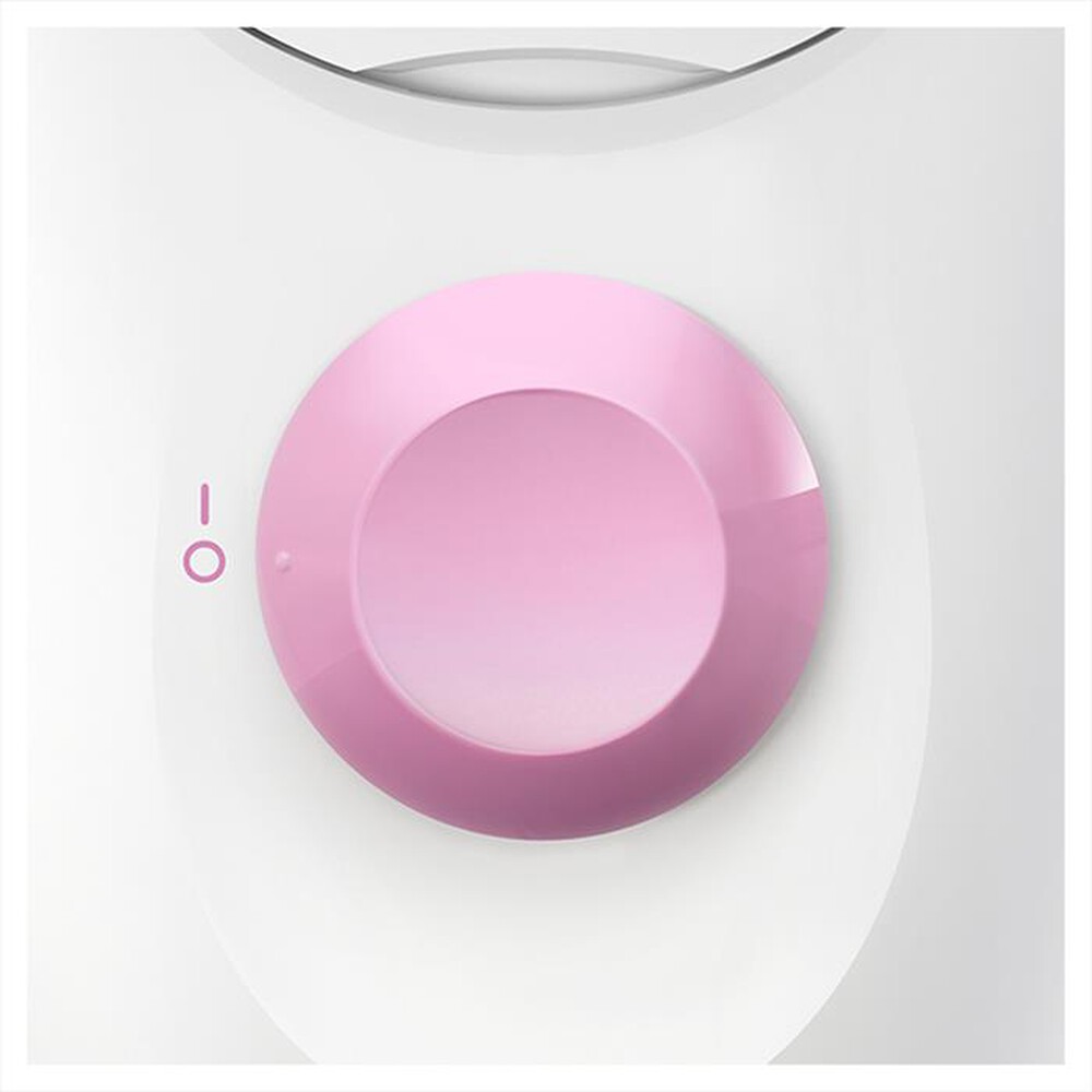 "BRAUN - Epilatore SILK-EPIL 1 1-000-BIANCO/ROSA"