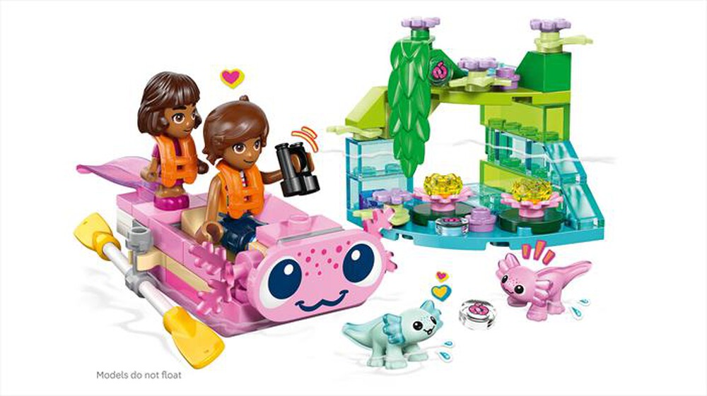 Immagine del prodotto LEGO - FRIENDS Barca d&rsquo;avventura Axolotl - 42681