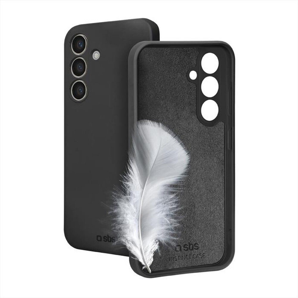 "SBS - Cover Instinct TEINSTSAS24K per Samsung S24-Nero"