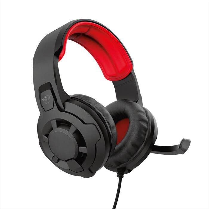 TRUST - GXT411 RADIUS MULTIPLATFORM HEADSET - Black/Red | Euronics