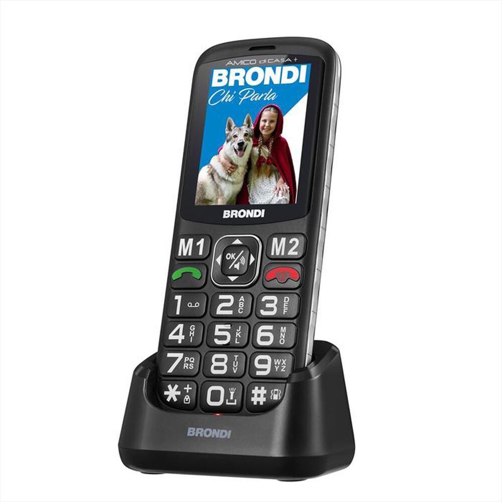 Immagine del prodotto BRONDI - Cellulare AMICO DI CASA +-BLACK