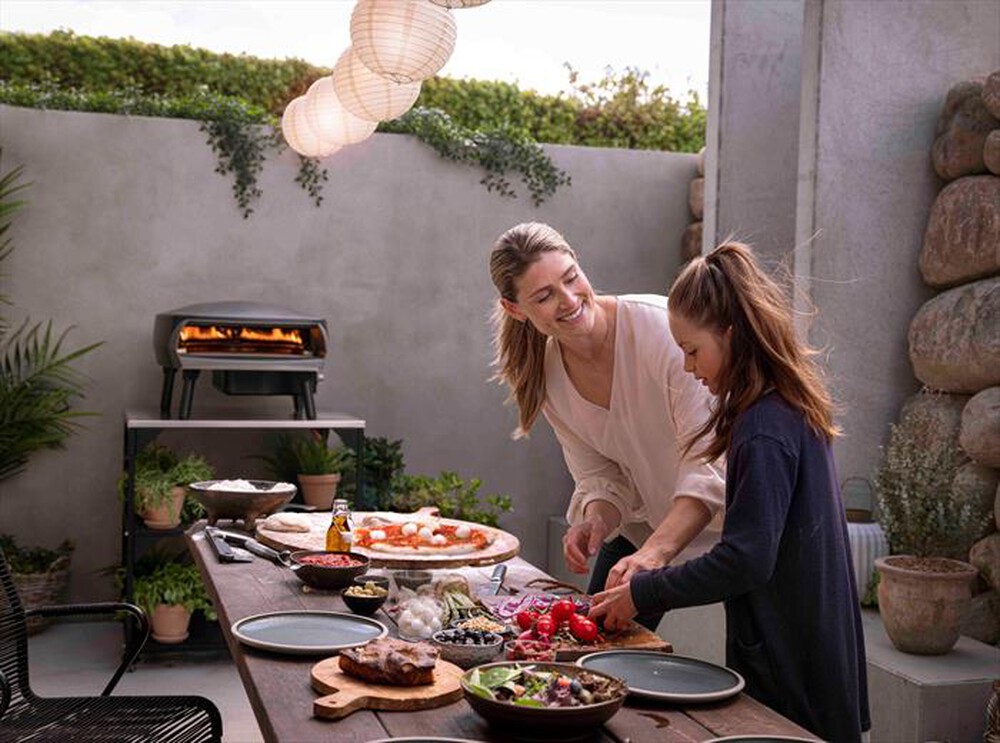 "WITT - Forno pizza da esterno ETNA ROTANTE-Nero"